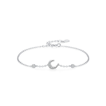 S925 Sterling Silver Sweet Loving Heart Butterfly Bracelet