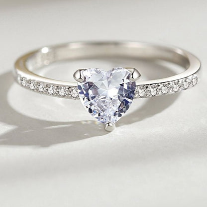 Heart of Sparkle Ring