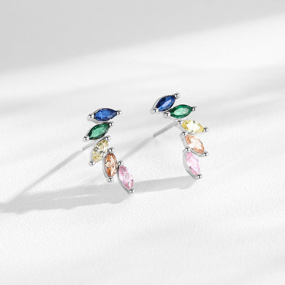 Rainbow Wings Earrings