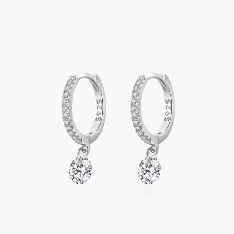 Chic Drop Hoop Earrings