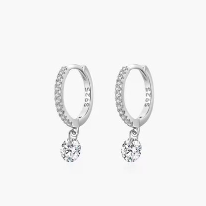 Chic Drop Hoop Earrings