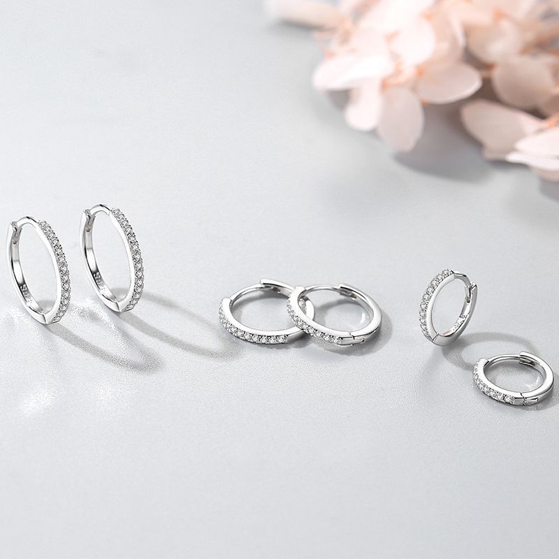 Sparkle Hoop Earrings – Your Size, Your Style