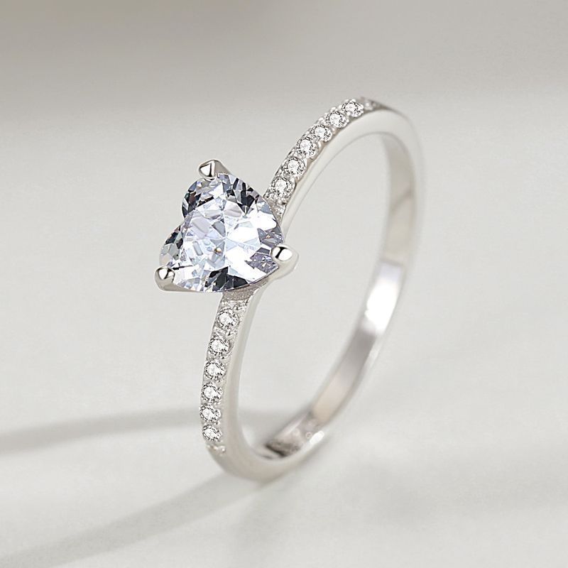 Heart of Sparkle Ring