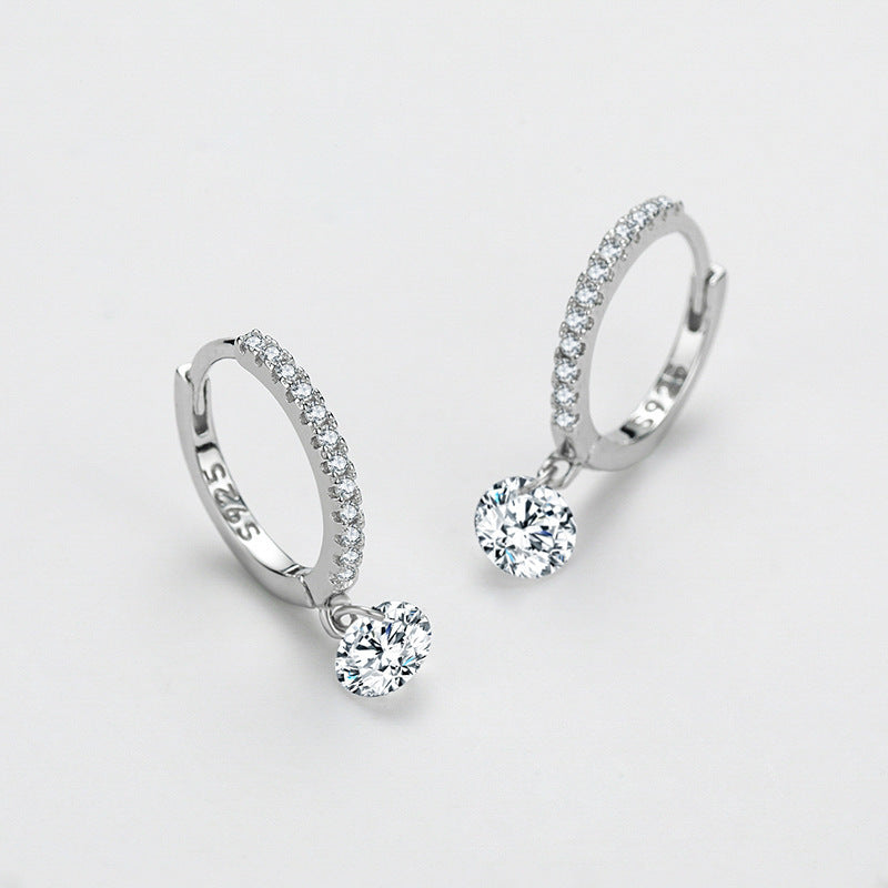 Chic Drop Hoop Earrings