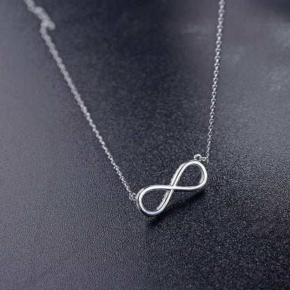 Silver Women's Infinity Necklace, Jewelry, Pendant